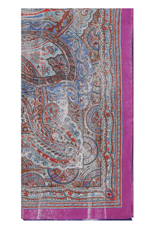 Nuria printed silk scarf-1